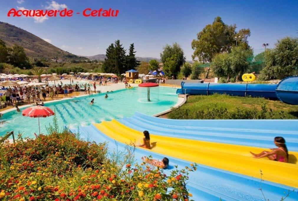 Villa Indipendente Le Coccinelle Beach Mare Piscina A 250 Mt Dal Mare Con Servizio Di Piscina A 400 Mt 12 K Da Cefalu 캄포펠리체 디 로첼라 외부 사진